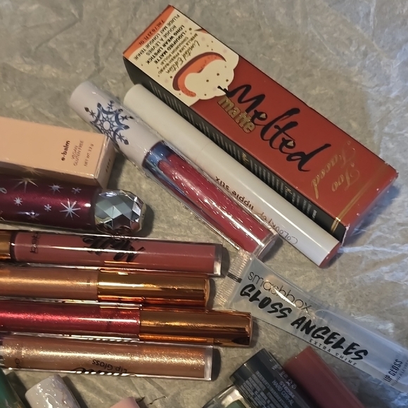 Assorted Lipstick and Lip Gloss Set Including Dior Disney Too Faced And MORE!! - Picture 2 of 11